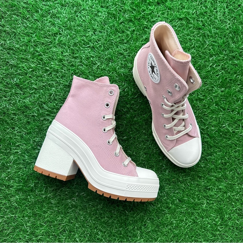 Unavailable 🎁Converse Chuck 70 De Luxe Heel X Hi Static Pink - Picture 5 of 8